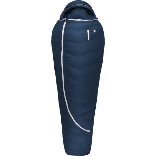 Grueezi-Bag-DownWool-Summer-Light-2.0-Long-blue-ashes-blau Grüezi - Bag DownWool Summer Light 2.0 Long blue ashes