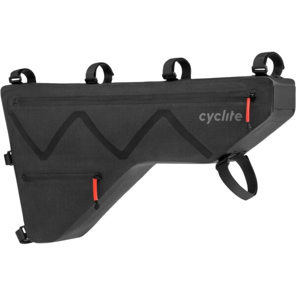 Cyclite-Cyclite-Frame-Bag-Large-02-Fahrradtasche-schwarz-schwarz Cyclite - Cyclite Frame Bag Large / 02 Fahrradtasche schwarz