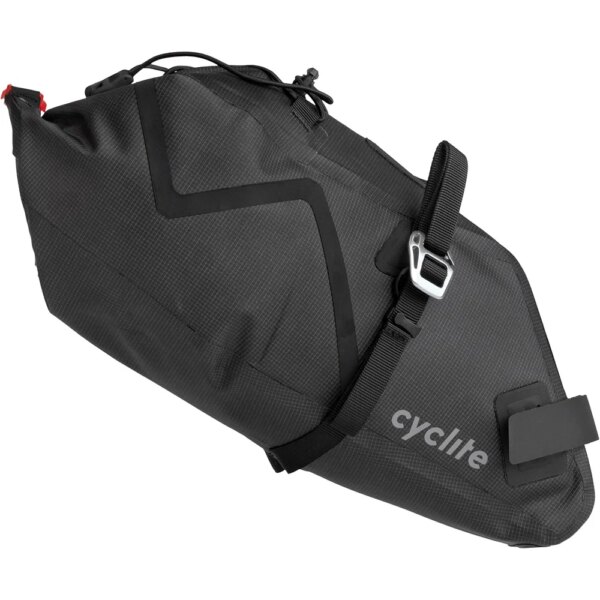 Cyclite-Cyclite-Saddle-Bag-Small-02-Fahrradtasche-schwarz-schwarz Cyclite - Cyclite Saddle Bag Small / 02 Fahrradtasche schwarz