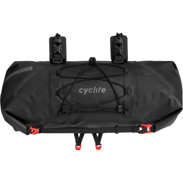 Cyclite - Cyclite Handle Bar Roll Bag / 02 Fahrradtasche schwarz