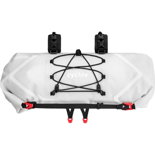 Cyclite - Cyclite Handle Bar Roll Bag / 02 Fahrradtasche light grey