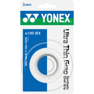 YONEX - YONEX Ultra Thin Grap Griffbänder 3er Pack weiß
