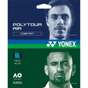 YONEX - YONEX Polytour Air 1,25 12m Tennissaite sky blue