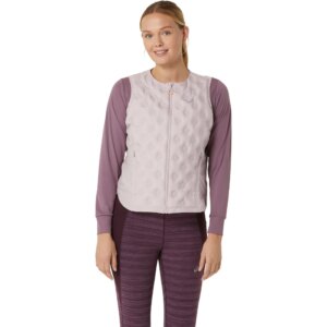 ASICS - ASICS Nagino Run Padded Gilet Laufweste watershed rose