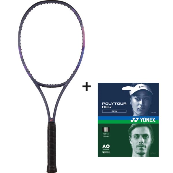 YONEX - YONEX Percept 100L Tennisschläger 2026 (280g) inkl. Polytour Rev 1,25 Tennissaite