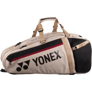 YONEX - YONEX Gearlogic Racket Bag 12er Tennistasche beige