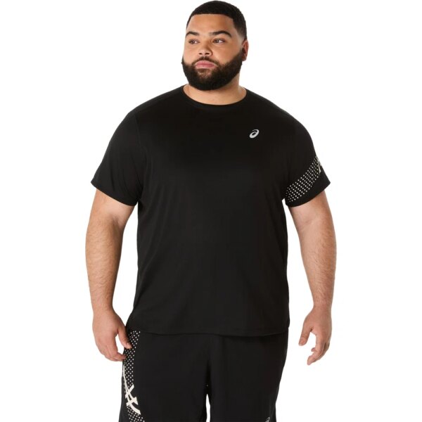 ASICS-ASICS-Icon-T-Shirt-performance-black-schwarz ASICS - ASICS Icon T-Shirt performance black
