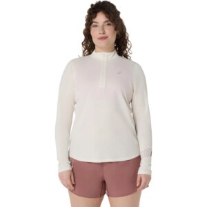 ASICS - ASICS Icon 1/2 Zip Longsleeve cream
