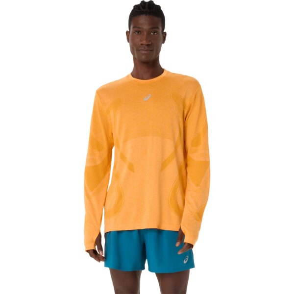 ASICS - ASICS Road Seamless Longsleeve yamabuki