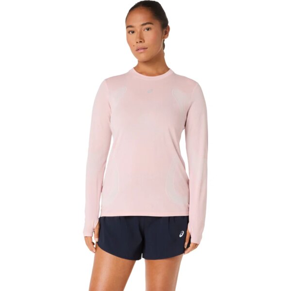 ASICS-ASICS-Road-Seamless-Longsleeve-morganite-rosapink ASICS - ASICS Road Seamless Longsleeve morganite