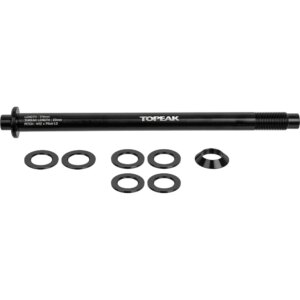 Topeak - Topeak Zi:RAK Thru-Axle für M12 x P1,0mm Steckachse schwarz