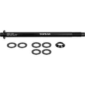 Topeak - Topeak Zi:RAK Thru-Axle für M12 x P1,75mm Steckachse schwarz