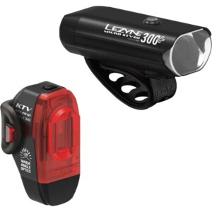 Lezyne - Lezyne Micro STVZO 300+/ KTV Drive STVZO Beleuchtungsset schwarz