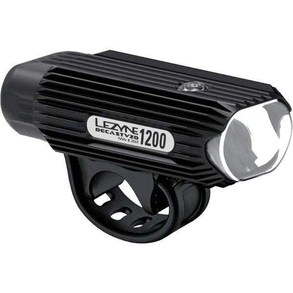 Lezyne-Lezyne-Deca-STVZO-1250-Frontlicht-schwarz-schwarzrot Lezyne - Lezyne Deca STVZO 1250 Frontlicht schwarz