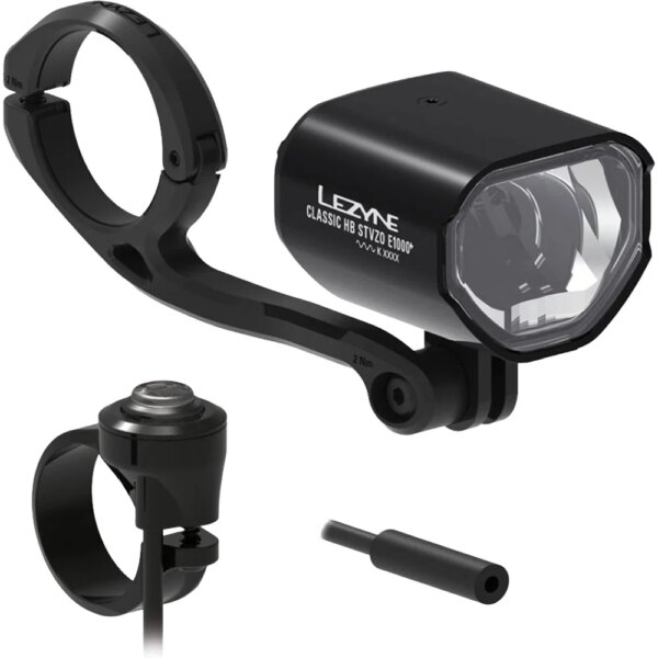Lezyne-Lezyne-Classic-HB-E1000-StVZO-Frontlicht-schwarz Lezyne - Lezyne Classic HB E1000+ StVZO Frontlicht