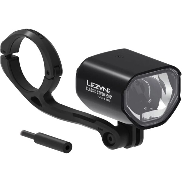 Lezyne-Lezyne-Classic-E900-StVZO-Frontlicht-schwarz-schwarz Lezyne - Lezyne Classic E900+ StVZO Frontlicht schwarz