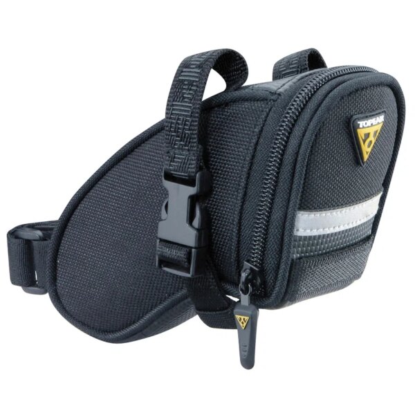 Topeak-Topeak-Aero-Wedge-Pack-Strap-Satteltasche-Micro-schwarz Topeak - Topeak Aero Wedge Pack Strap Satteltasche Micro