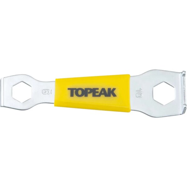 Topeak-Topeak-Chainring-Nut-Wrench-Werkzeug-gelb-metallic-gelbgrau Topeak - Topeak Chainring Nut Wrench Werkzeug gelb metallic