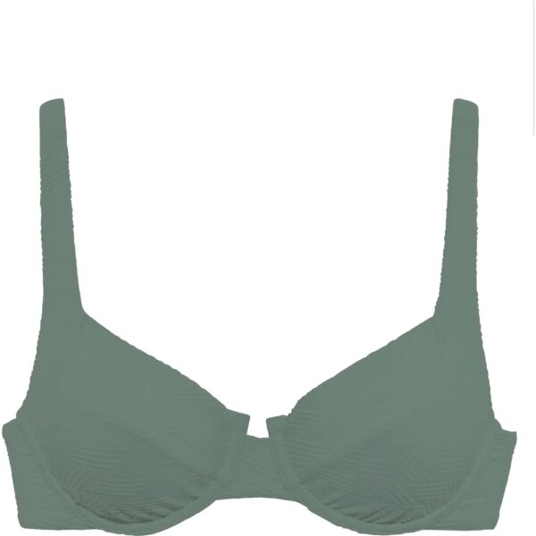 Lascana - Lascana Bügel Bikini Top oliv