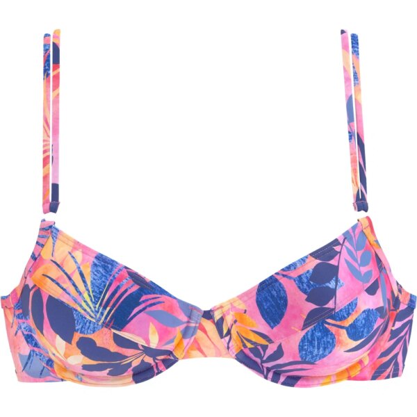 Lascana-Lascana-Buegel-Top-blumendruck-print-rosapink Lascana - Lascana Bügel-Top blumendruck print