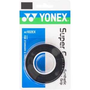 YONEX - YONEX Wet Super Grap Griffbänder 3er Pack schwarz