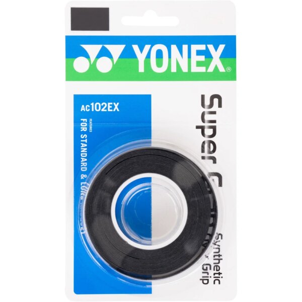 YONEX-YONEX-Wet-Super-Grap-Griffbaender-3er-Pack-schwarz-schwarz YONEX - YONEX Wet Super Grap Griffbänder 3er Pack schwarz