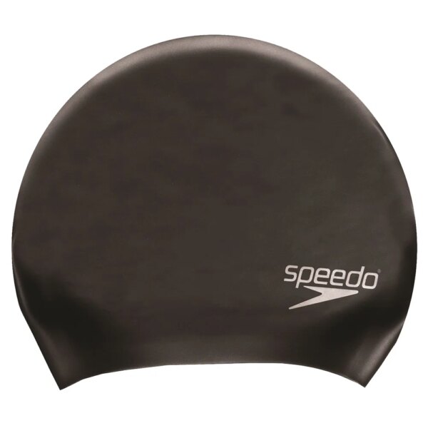Speedo-Speedo-Long-Hair-Badekappe-schwarz-schwarz Speedo - Speedo Long Hair Badekappe schwarz