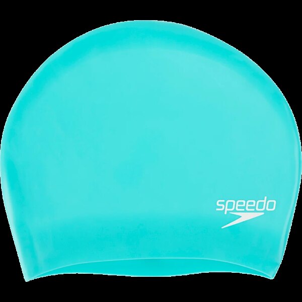 Speedo-Speedo-Long-Hair-Badekappe-gruen-gruen Speedo - Speedo Long Hair Badekappe grün