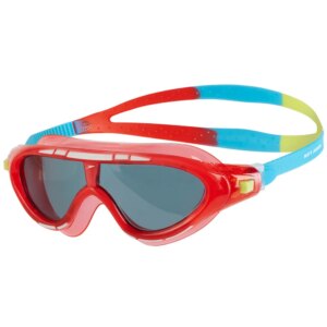 Speedo - Speedo Biofuse Rift Junior Schwimmbrille Kinder lava red japan blue smoke