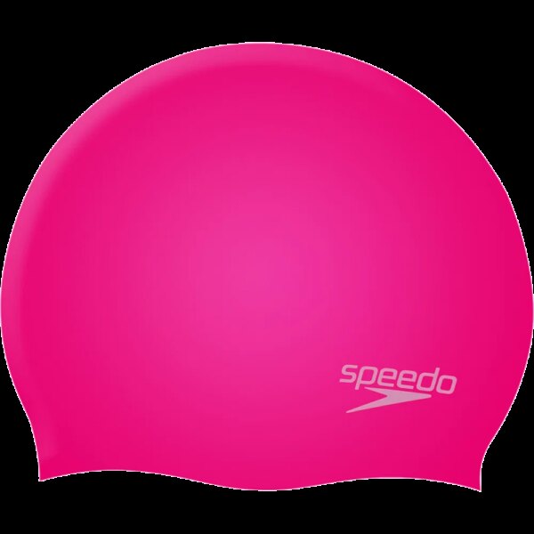 Speedo-Speedo-Plain-Moulded-Silicone-Junior-Badekappe-Kinder-cherry-pink-rosapink Speedo - Speedo Plain Moulded Silicone Junior Badekappe Kinder cherry pink