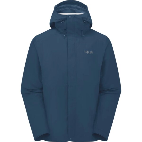 RAB - RAB Downpour Regenjacke tempest blue