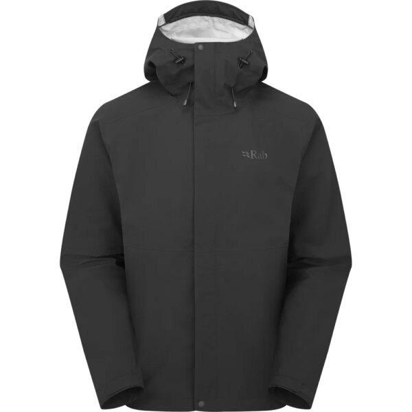 RAB - RAB Firewall Regenjacke schwarz