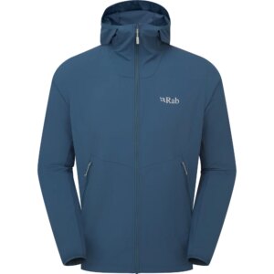 RAB - RAB Borealis Hoodie Softshelljacke tempest blue