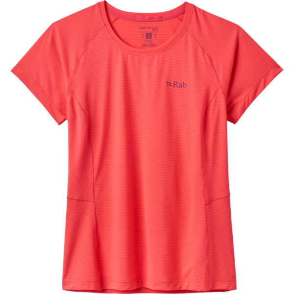 RAB-Sonic-T-Shirt-hibiscus-rot RAB - RAB Sonic T-Shirt hibiscus