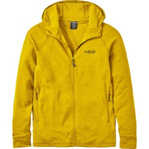 RAB - RAB Nexus Hoodie Fleecejacke dark pollen
