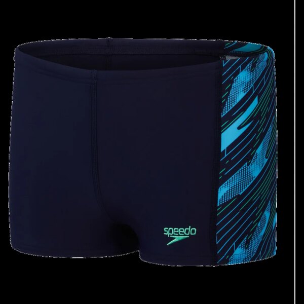 Speedo-Speedo-HyperBoom-Panel-Aquashorts-Jungen-true-navy-blau Speedo - Speedo Hyper Boom Panel Aquashorts Jungen true navy