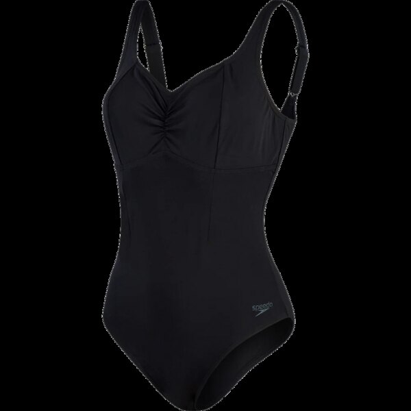 Speedo-Speedo-Shaping-AquaNite-Badeanzug-schwarz-schwarz Speedo - Speedo Shaping AquaNite Badeanzug schwarz