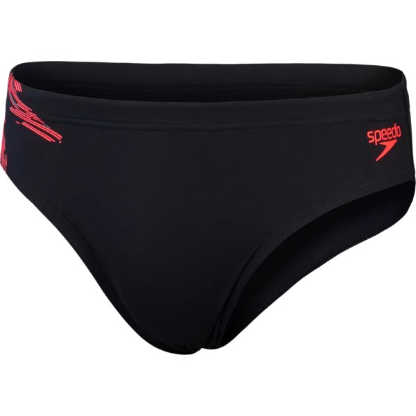 Speedo - Speedo Tech Panel Brief Badehose schwarz