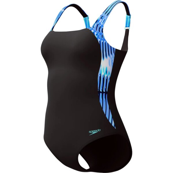 Speedo-Speedo-Shaping-LunaLustre-Badeanzug-indigo-glow-blau Speedo - Speedo Shaping LunaLustre Badeanzug indigo glow