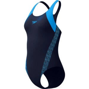 Speedo - Speedo HyperBoom Splice Laneback Badeanzug lagoon blue