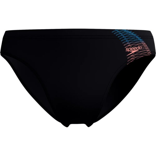 Speedo-Speedo-Medley-Logo-7cm-Badehose-schwarz-schwarz Speedo - Speedo Medley Logo 7cm Badehose schwarz