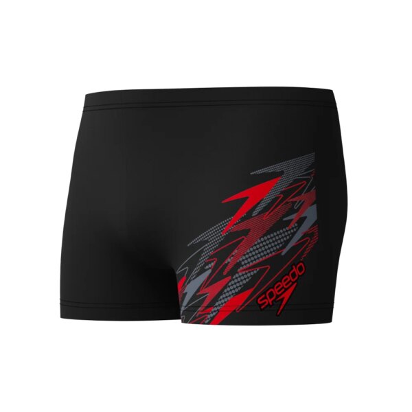Speedo-Speedo-Medley-Logo-Aquashorts-anthrazit-grau Speedo - Speedo Medley Logo Aquashorts anthrazit