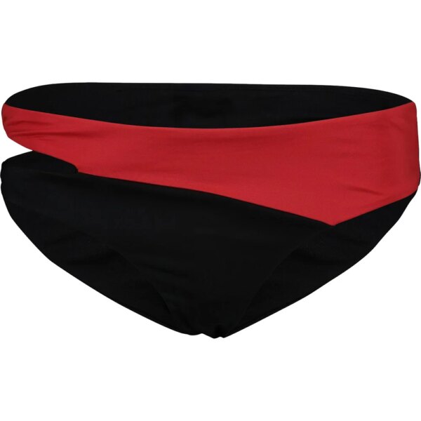 Nike-Nike-Asymmetrical-Bikinihose-schwarz-schwarz Nike - Nike Asymmetrical Bikinihose schwarz