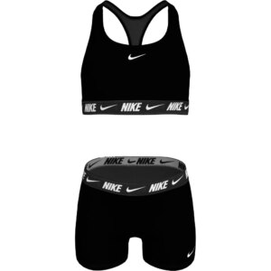 Nike - Nike Racerback Bikini & Short Set Mädchen schwarz