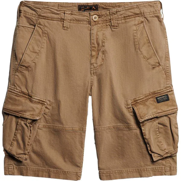 Superdry-Superdry-Core-Cargo-Short-tan-khaki-braun Superdry - Superdry Core Cargo Short tan khaki