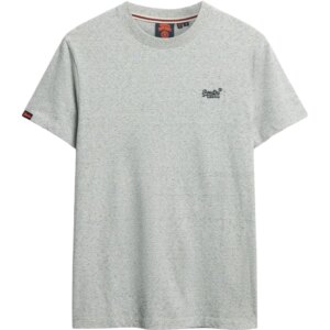 Superdry - Superdry Essential Logo EMB T-Shirt light grey grindle feeder