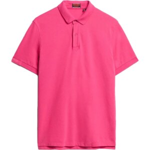 Superdry - Superdry City Pique Polo Shirt raspberry pink