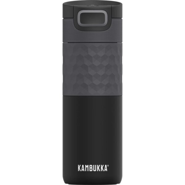 Kambukka - Kambukka Etna Grip 0,5L Trinkflasche black steel