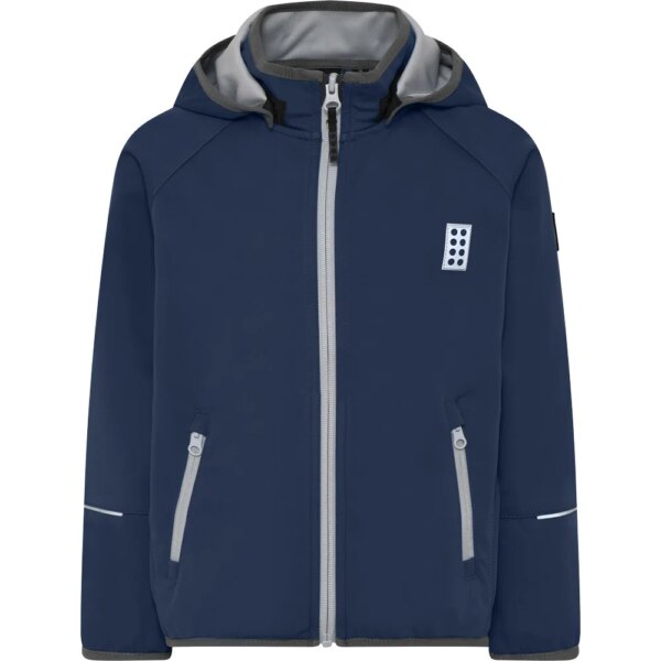 LEGO®-LEGO®-kidswear-LW-Sefrit-200-Softshelljacke-Kinder-dark-navy-blau LEGO® - LEGO® kidswear LW Sefrit 200 Softshelljacke Kinder dark navy