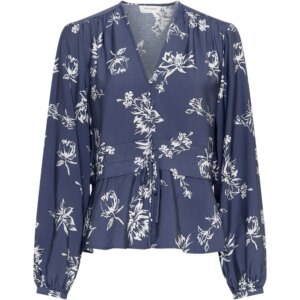 MSCH - Copenhagen Andena Amabella Bluse indigo flower